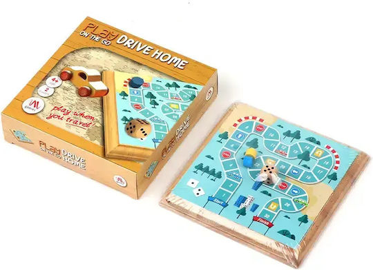 Επιτραπέζιο Παιχνίδι Play On The Go - Drive Home για 2 Παίκτες 4+ Ετών Mathv