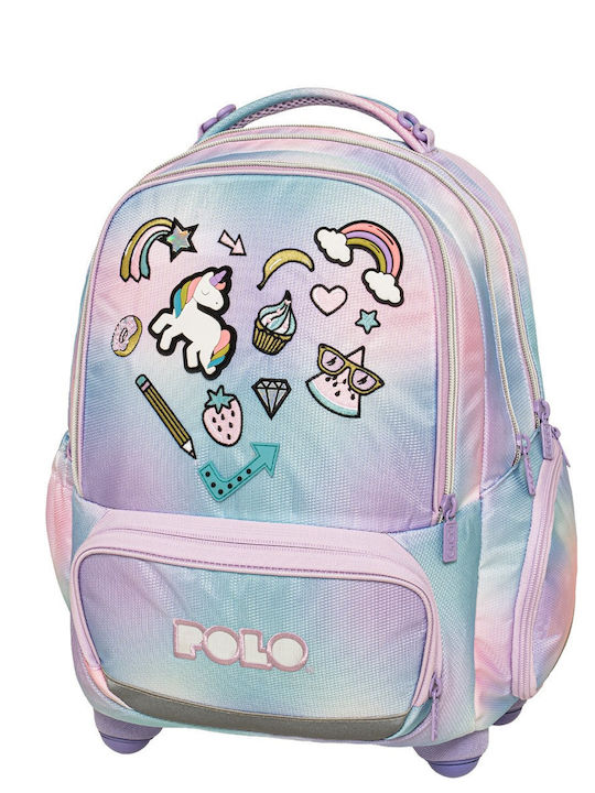 Polo Schulranzen Trolley Grundschule Rosa 25lt 31 x 18 x 44cm Jahr 2026