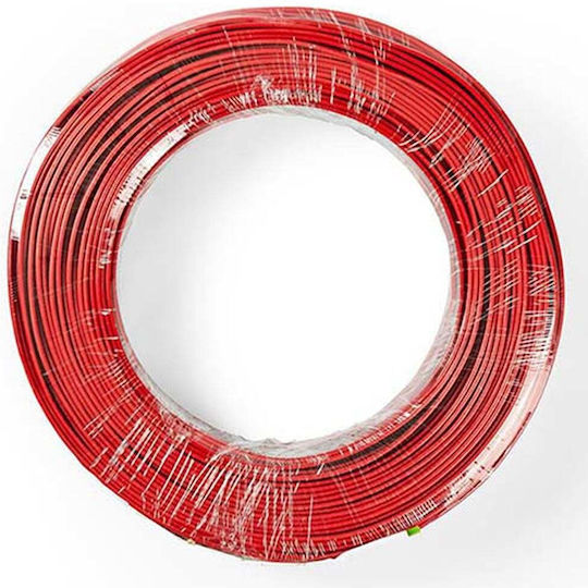 Speaker Cable Nedis 2x0.75mm² 100m Black Red Cagw0750bk1000