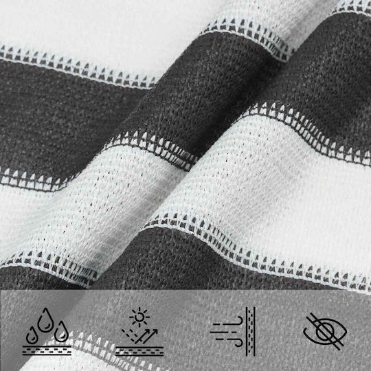 vidaXL Pânză Triunghiulară De Umbrire Gri 4m