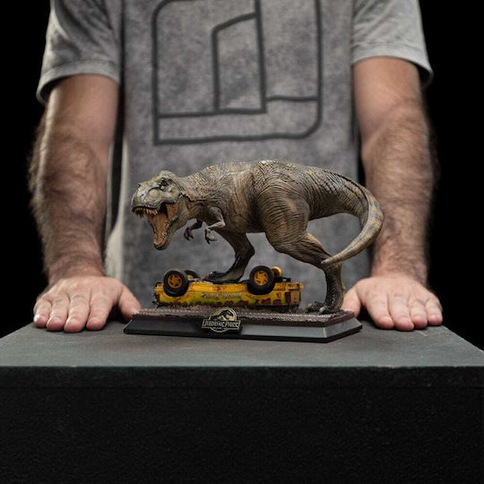 Iron Studios Jurassic Park Icons T-Rex Attack Collectible Figure 15cm