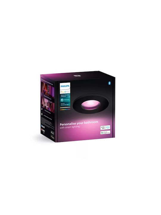 Philips Xamento Hue Хоневто Спот Черно