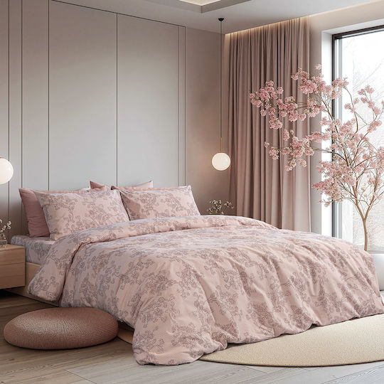 Beauty Home Σετ Πάπλωμα Μονό 160x230εκ. Αrt 12569 Σάπιο Μήλο 2τμχ