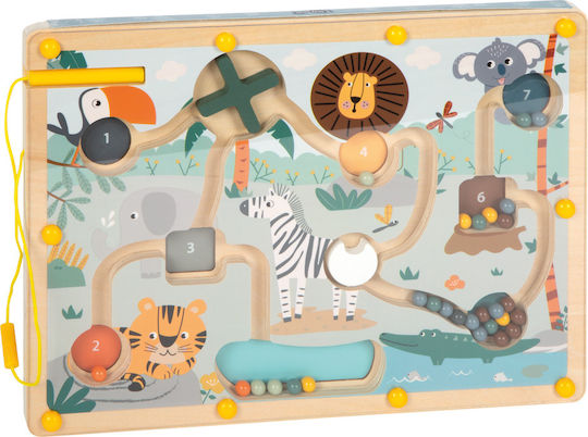 Small Foot Maze made of Wood