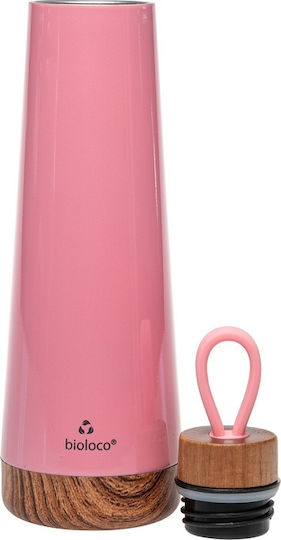 Chic Mic Μπουκάλι Θερμός Ανοξείδωτο 500ml Ροζ