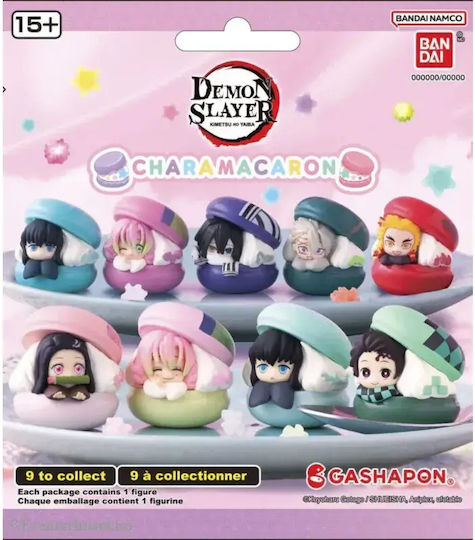 Gashapon Demon Slayer Charamacaron Φιγούρα Τυχαίο Σχέδιο