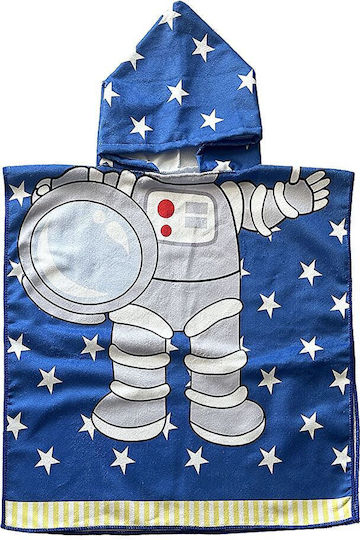 Kid's Beach Poncho Microfiber 60x120cm Summertiempo 622961