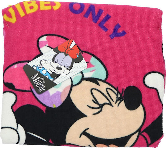 Poncho Fetiță Minnie Mouse-ye18091-fucsia