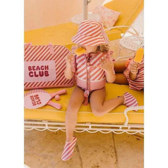 Protection Vest Stripes Bloom&blush 3-6 Years Monnëka