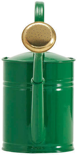 Watering Can House Doctor Wan Green Small Galvanized Steel L 36 Cm H 25 Cm Dia 13 Cm