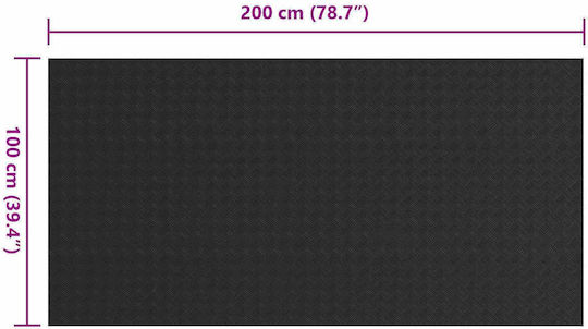 vidaXL Elastisches Plastikboden M200xP100cm Preis pro Quadratmeter