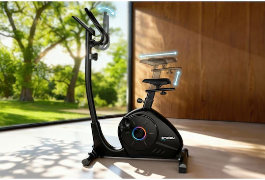 Spokey Bicicletă Fitness Așezată Magnetică cu Roți