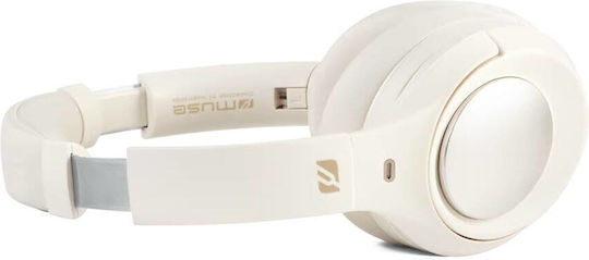 Muse M-295ANCW Wireless / Wired Over Ear Headphones White