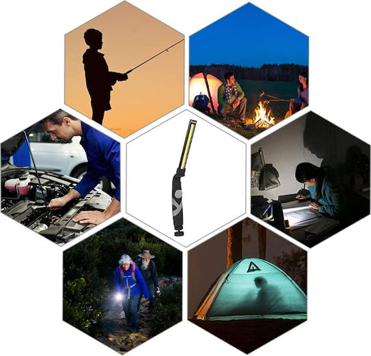 Exdel Tools Μπαλαντέζα Φωτισμού Συνεργείου Επαναφορτιζόμενος LED