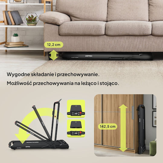 Zipro Newlite Elektrischer Faltbarer Laufband Für Fitness