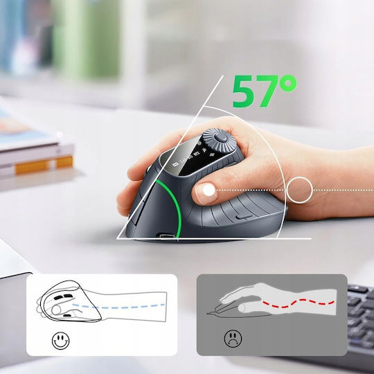 ZD1W523QWS0 Mouse Vertical Ergonomic Wireless Negru