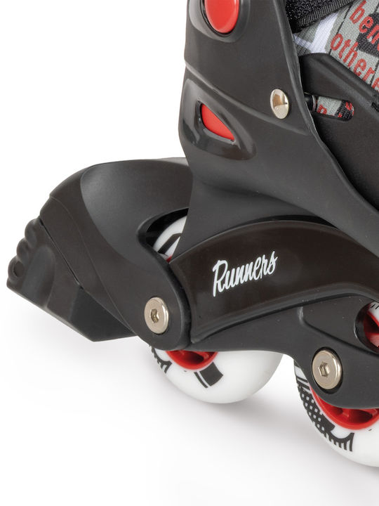AMILA Inline Αυξομειούμενα Rollers Μαύρα Παιδικά AMILA Inline Αυξομειούμενα Rollers Μαύρα Παιδικά