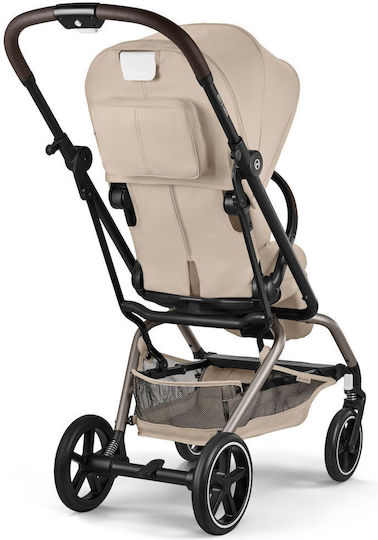 Cybex Eezy S Twist+2 Reversible Baby Stroller Suitable for Newborn Almond Beige 8.8kg
