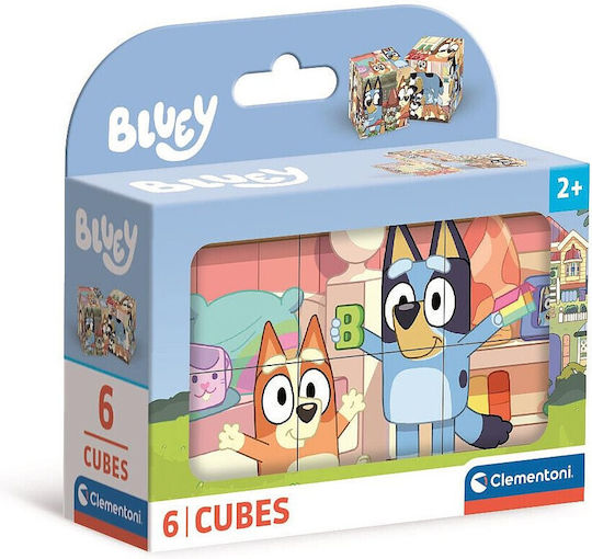Bluey Würfelpuzzle Teile