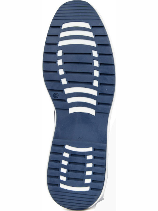 Herren Freizeitschuhe Leder Anatomic Blau