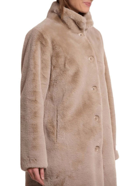Short Women's Fur Beige NONNA 7002511