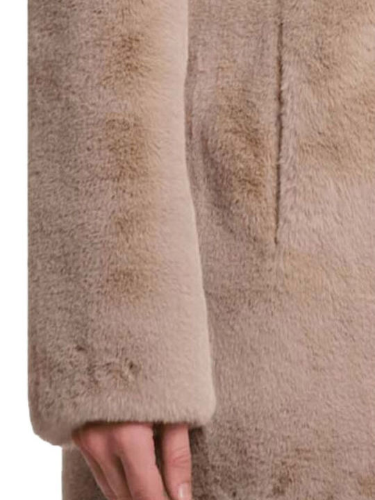 Short Women's Fur Beige NONNA 7002511