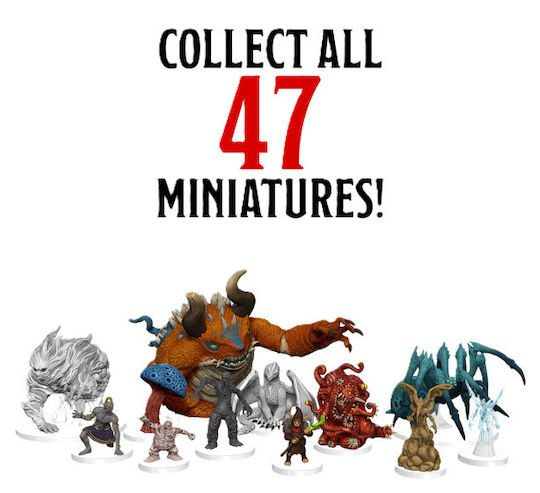 D&d Icons Realms Monster Manual Collection Ii Booster Brick Περιέχει 10 Boosters