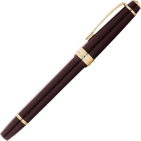 Cross Bailey Light Fountain Pen Fine Red With Black Ink
