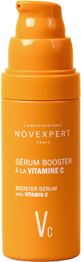 Novexpert Moisturizing & Anti-aging Serum Booster for Face with Vitamin C for Detoxifying & Brightening 30ml