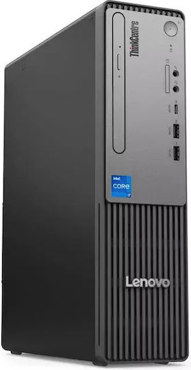 Lenovo ThinkCentre Neo 50s G5 12XD007QBL SFF Настолен Компютър (i3-14100/16GB DDR5/1TB SSD/W11 Pro) с Клавиатура (БГ)