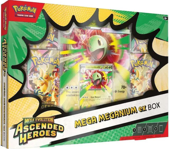 Pokemon Mega Meganium Ex Mega Evolution: Ascended Heroes Booster Box Mega Meganium ex Box (EN)