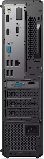 Lenovo ThinkCentre Neo 50s Gen 5 12XD008CBL SFF Настолен Компютър (i5-14400/16GB DDR5/512GB SSD + 1TB HDD/W11 Pro) с Клавиатура (БГ)