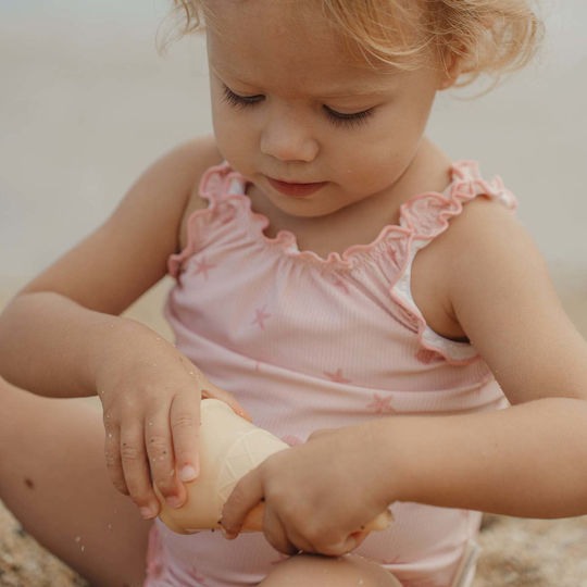Little Dutch Beach Bucket Set Ice Cream Dreamy Mermaid Pink