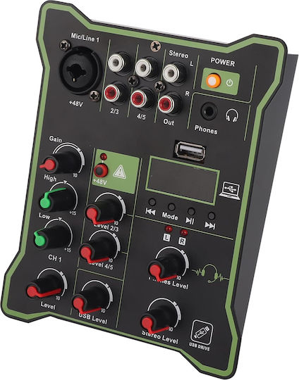 WVNGR CMiK WG-3USB Analog Console 4 Channels / 1 XLR Input & Bluetooth