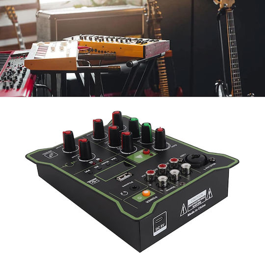 WVNGR CMiK WG-3USB Analog Console 4 Channels / 1 XLR Input & Bluetooth