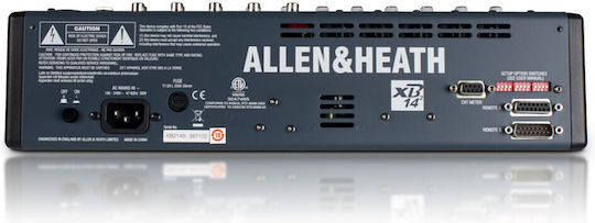 Allen & Heath XB2-14 144.020 Αναλογική Κονσόλα 10 Καναλιών με Phantom Power & 6 Εισόδους XLR