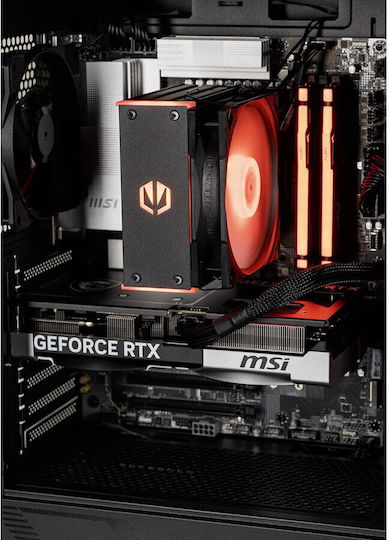 Actina Desktop PC Gaming (Ryzen 7-8700F/32GB DDR5/1TB SSD/GeForce RTX 5070/Fără Sistem De Operare)
