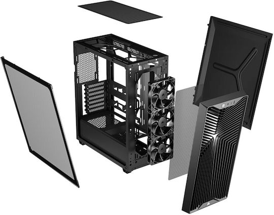 Corsair 3200D RS Gaming Midi Tower Κουτί Υπολογιστή Μαύρο