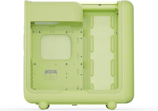 HYTE X50 Gaming Middle Tower Carcasă PC cu Deschidere Laterală Matcha