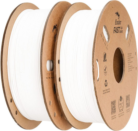 Creality3D PLA 3D Printer Filament 1.75mm 2kg 3301010396 1τμχ (Spool)