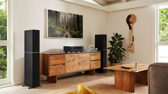 Denon AVR-S770H Home Cinema Receiver 4K/8K 7.2 Channels 75W/8Ω 165W/6Ω with HDR and Dolby Atmos Black