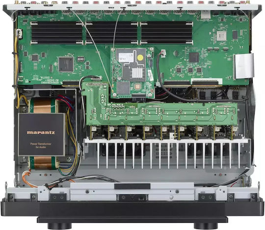 Marantz Cinema 40 Ενισχυτής Home Cinema 4K/8K 9.2 Καναλιών 125W/8Ω 165W/6Ω με HDR και Dolby Atmos Ασημί