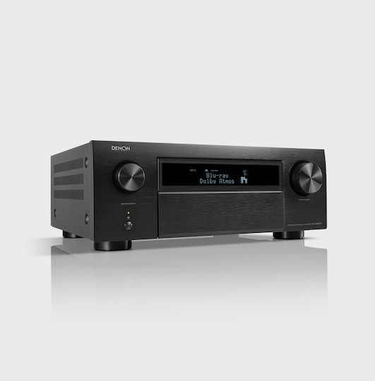 Denon Home Cinema Receiver 4K/8K 11.4 Channels with HDR and Dolby Atmos Black
