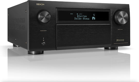 Denon AVC-A10H Home Cinema Amplifier 4K/8K 13.4 Channels 150W/8Ω 190W/6Ω with HDR and Dolby Atmos Black