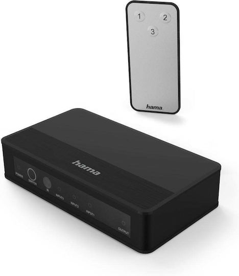 HAMA 4k-HDMI 3x1 HDMI Switch 00121770