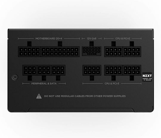 NZXT 1000W Black Computer Power Supply Full Modular (PA-0G3BB-EU)