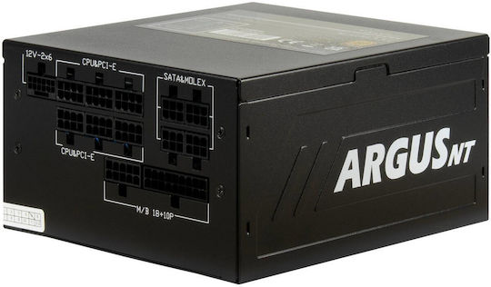 Inter-Tech ArgusNT HA-1300BA3 1300W Sursă de Alimentare Neagră Full Modular 80 Plus Platinum