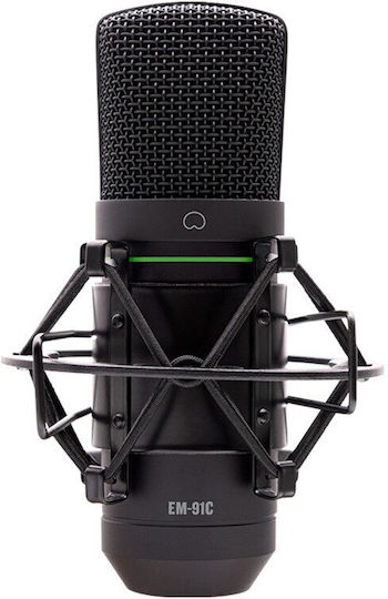 Mackie EM-91C Πυκνωτικό Μικρόφωνο XLR Shock Mounted για Φωνητικά