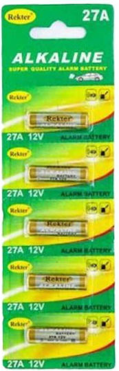 Rekter Baterii Alcaline A27 12V 5buc