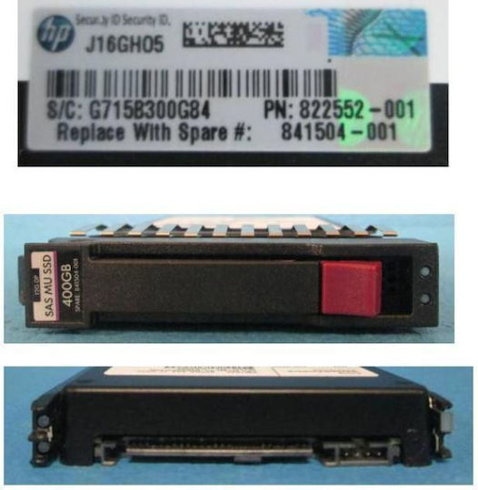 HP SSD 400GB Тип 2.5'' 841504-001